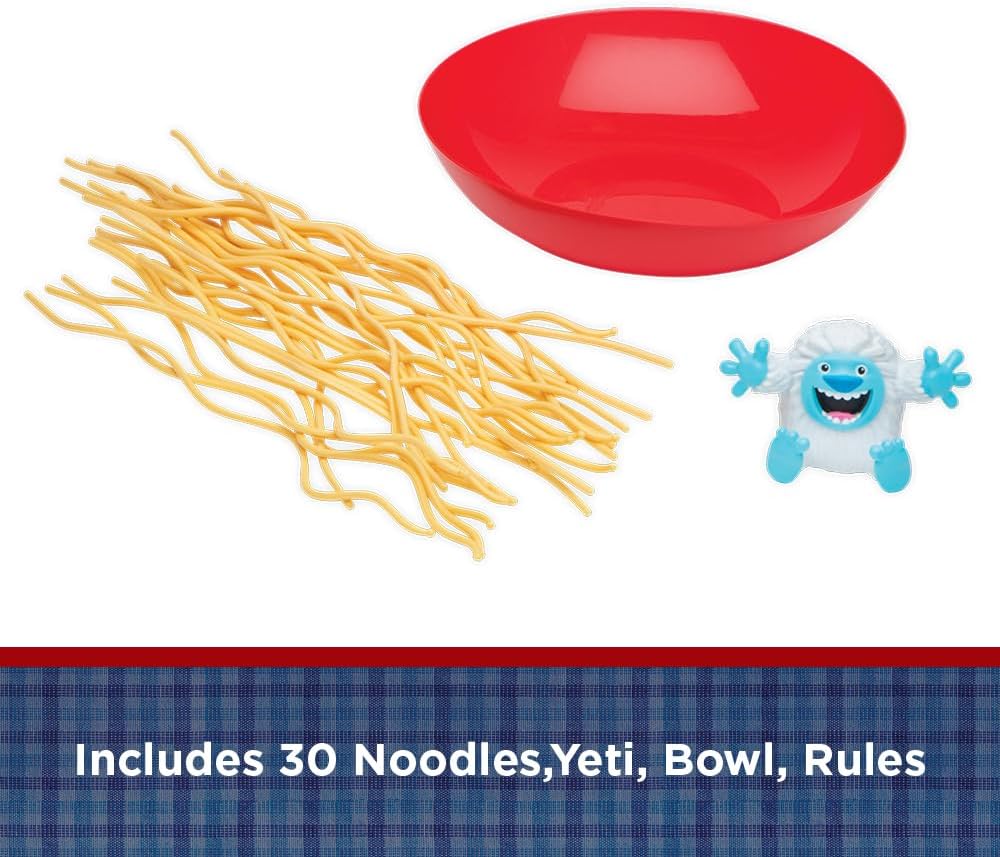 Yeti in My Spaghetti Board Game – Kids Games, Family Game, Multi-Player, Board Games for Family Night, Preschool Toys, Hand-Eye-Coordination Game, Don’t Drop Yeti, Ages 4+
