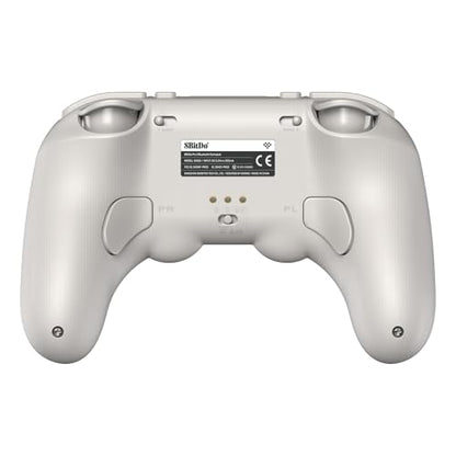 8Bitdo Pro 3 Bluetooth Controller for Switch/Switch 2 with TMR Joysticks, Swappable ABXY Buttons, and Charging Dock