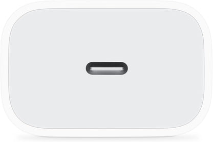 Apple 20W USB-C Compact Power Adapter: Fast and Convenient Charging, Type C Wall Charger - Rayz Mart