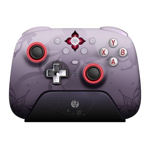 8BitDo Ultimate 2 Wireless Controller for Windows, Apple, Steam & Android, TMR Joysticks, Hall/Tactile Triggers, Motion Control,1000Hz Polling Rate -Evernight(Officially Licensed by Honkai: Star Rail)