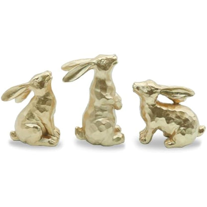 resin-gold-bunny-decor-rabbit-figurines-small-easter-bunny-set-of-3-antique-gold-collection