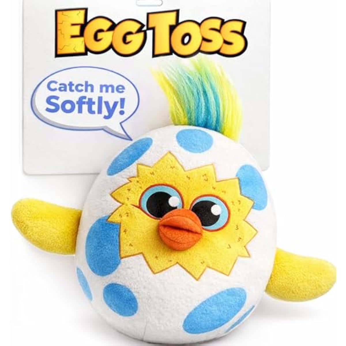 Move2Play, Easter Egg Toss Kids Game | Easter Basket Stuffer & Gift for Kids Ages 3-8+ | Hilarious Indoor/Outdoor Game | Fun Easter Toy for Toddlers, Boys & Girls