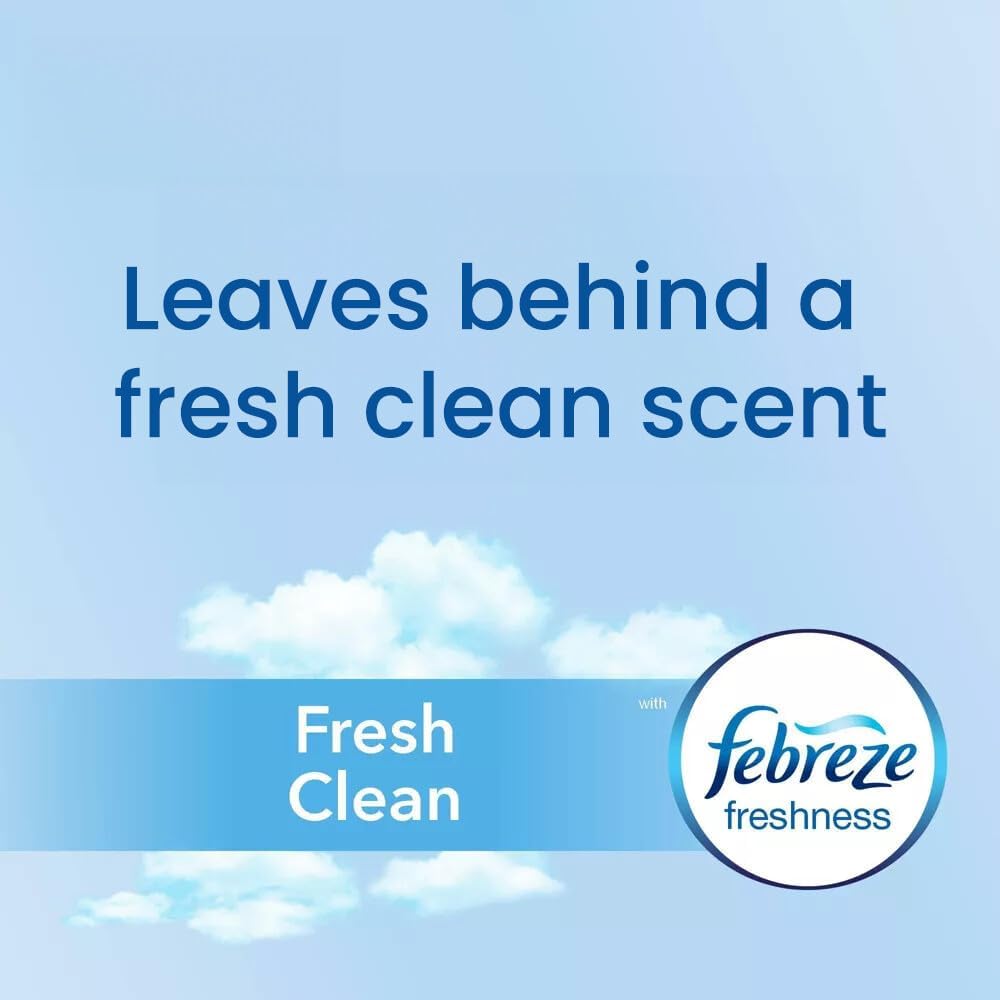 Glad Small Trash Bags 4 Gallon, Febreze Fresh Clean Garbage Bags, Odor Resistant with Quick Tie, 26 Count - Zynora