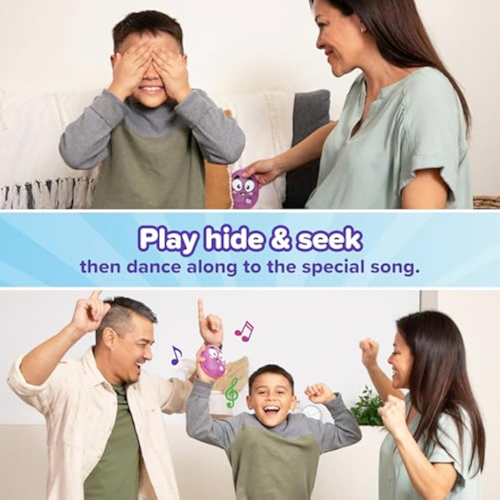 Eggcellent by Relatable, The Kid-Friendly Hide & Seek Game, Toddler Toys for Ages 3+, Includes 1 Eggcellent Light-Up Toy That Sings
