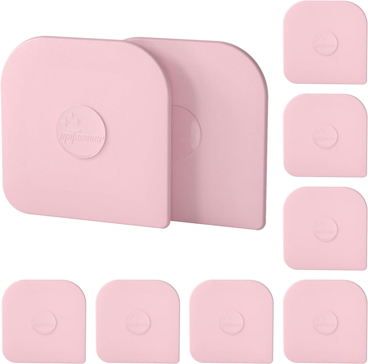 plastic pot scrapers 5-piece set for cast iron pots pans