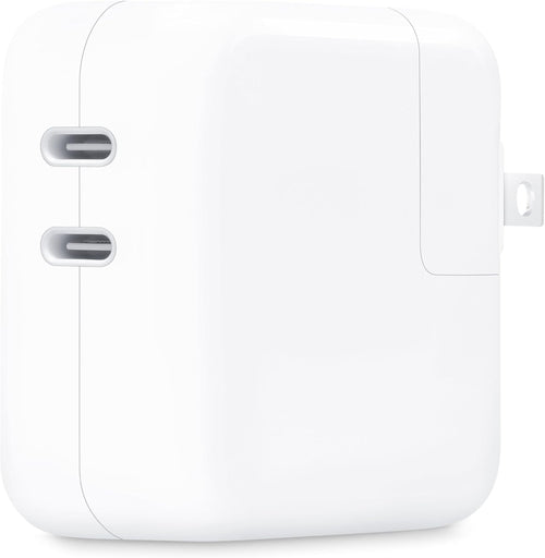 Apple 35W Dual USB-C Port Compact Power Adapter: Fast and Convenient Charging, Type C Wall Charger - Zynora