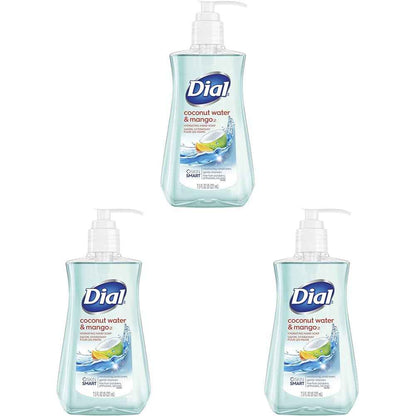 Dial Liquid Hand Soap, Coconut Water & Mango, 7.5 Ounce