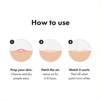 Mighty Patch™ Invisible+ Patch – The Barely-There Daytime Hydrocolloid Acne Pimple Patch for Covering Zits and Blemishes, Tapered Edges Designed to Blend Into Skin (72ct)
