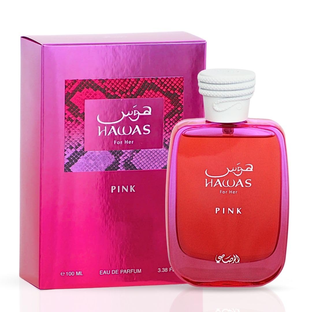 RASASI Hawas For Men Eau De Parfum Spray 100ML (3.4 Oz) - Long Lasting Arabian Perfume, Premium Perfume Men, Ideal for Special Occasions & Daily Elegance, A Bold and Captivating Fragrance