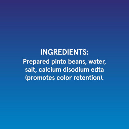 Bush's Best 16 oz Canned Pinto Beans, low fat and gluten free, great for soups, salads and plant-based meals, pack of 12