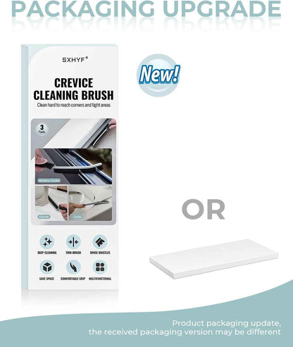 SXhyf Crevice Cleaning Brush - Grout Scrub Brush, House Cleaning Supplies, Gap Cleaning Tools, Home Essentials, Gifts for Women Men, Hard Bristle Crevice Cleaner Brush for Household Use, Bathroom