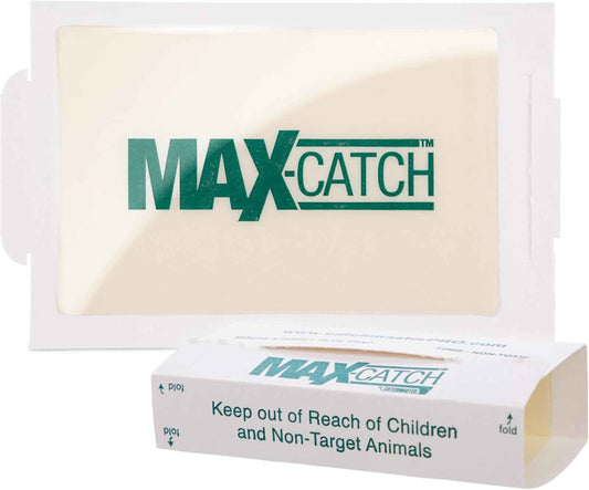 Catchmaster Max-Catch Mouse & Insect Glue Trap 36PK, Mouse Traps Indoor for Home, Sticky Pest Control Adhesive Tray for Catching Bugs, Non Toxic Bulk Unscented Glue Boards