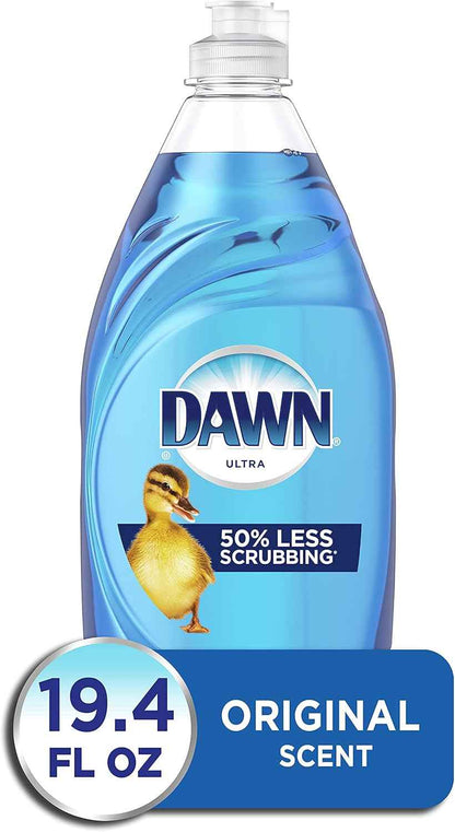 Dawn Dishwashing Liquid, Original Scent, 38 fl oz