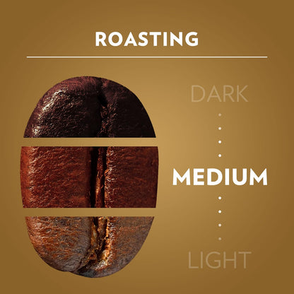 Lavazza Qualità Oro whole bean blend, medium roast, 2.2 pounds, 100% Arabica, Central America & African highland origins, fruity and aromatic