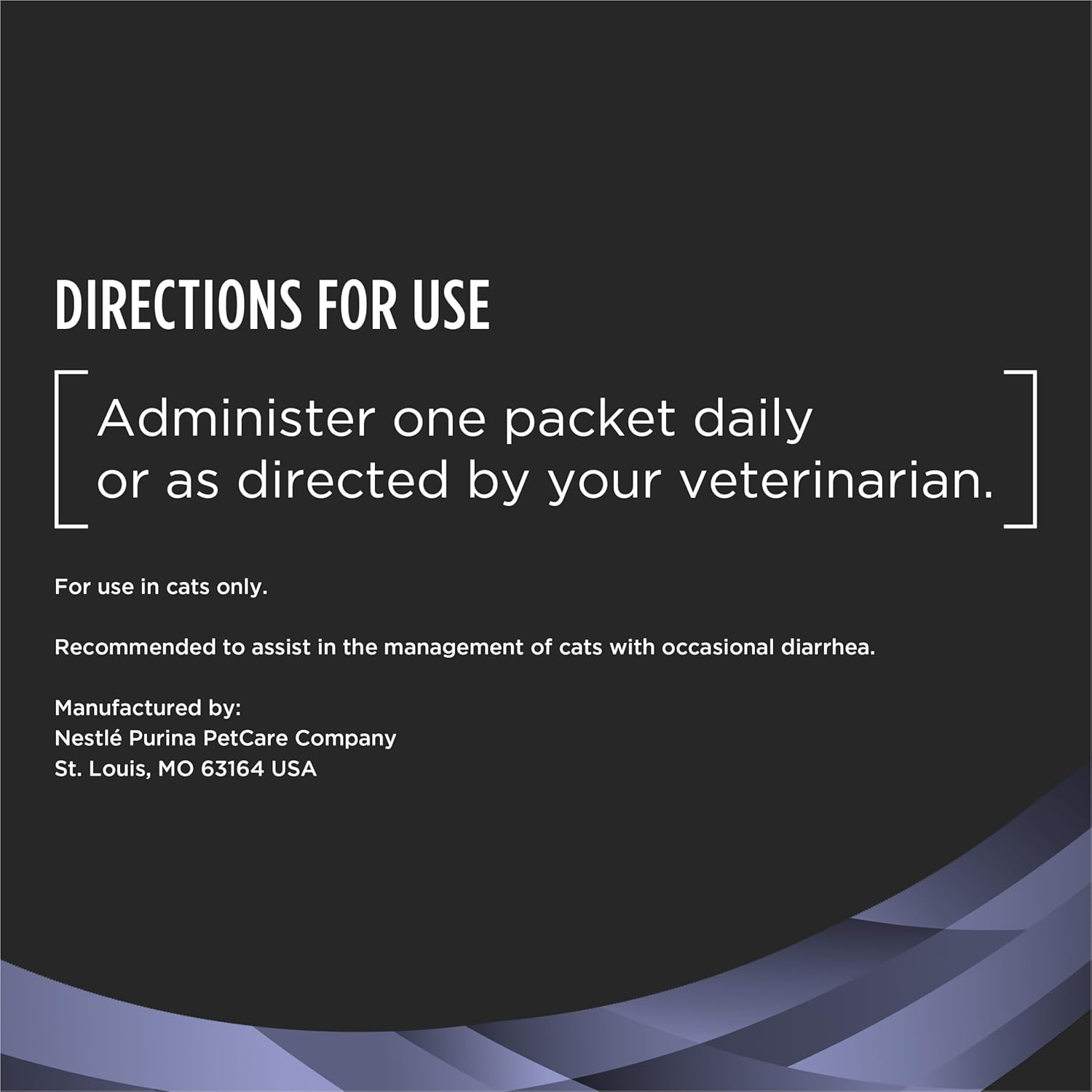 PLrina Pro Plan Veterinary Supplements FortiFlora Daily Probiotics for Cats for Digestive Gut Health and Diarrhea - 30 ct. Box