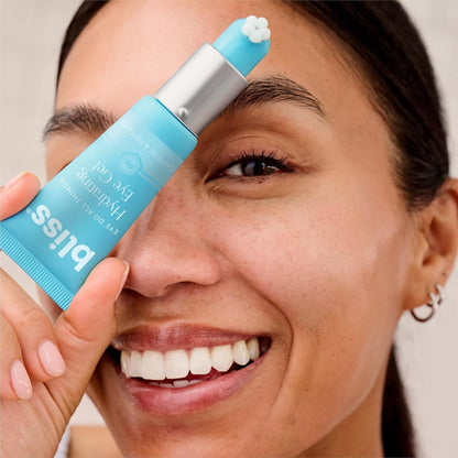Bliss Eye Do All Things Hydrating Eye Gel Depuff & Brighten Straight-from-the-Spa Paraben Free, Cruelty Free 0.7 fl oz