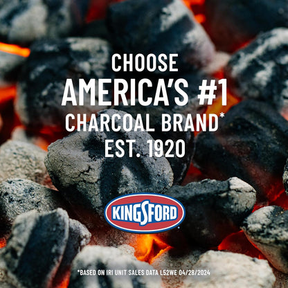 Kingsford Original Charcoal Briquettes, BBQ Charcoal for Grilling, 16 Pounds (Package May Vary)