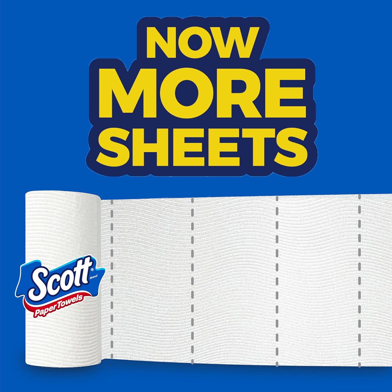 Scott Paper Towels, Choose-A-Sheet, 6 Double Rolls = 12 Regular Rolls (108 Sheets Per Roll) - Zynora