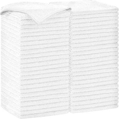 AIDEA Microfiber Cleaning Cloth-50PK, Soft Microfiber Towels for Cars, Absorbent Cleaning Rags, Lint-Free Streak-Free Wash Cloths for House, Kitchen, Window(12in.x12in)