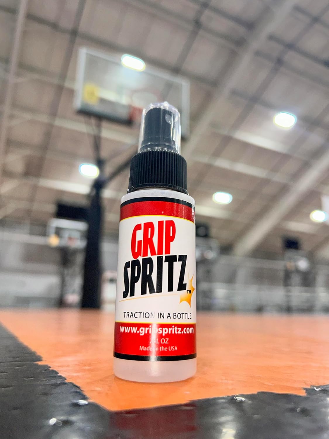 Grip Spritz - Basketball Shoe Grip Spray - Improve Sole Traction & Court Grip - Rejuvenate & Elongate Sneaker Life - Anti Slip Grip & Performance Enhancer - Basketball Accessory