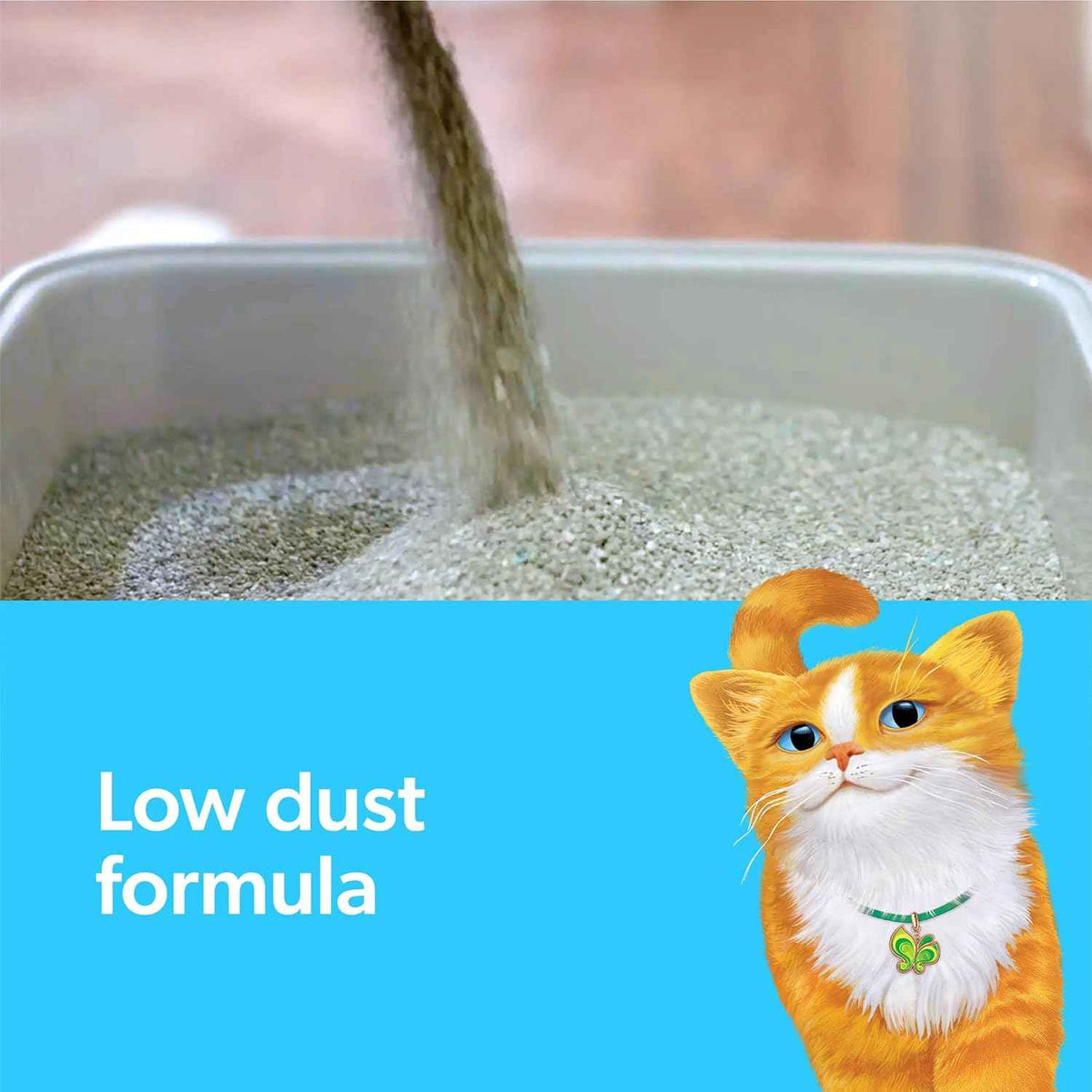 Fresh Step Advanced Clumping Litter with Febreze Freshness with Gain Scent, Fights Odor on Contact, 37 lbs. (2 x 18.5 lb. Box) (Package May Vary)