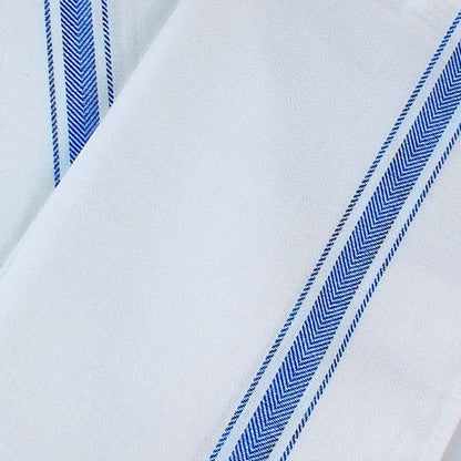 Utopia Towels 12 Pack Blue Dish Towels 100% Ring Spun Cotton Highly Absorbent Reusable Cleaning Bar