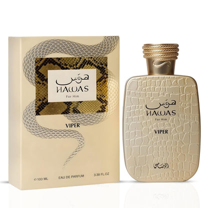 rasasi hawas for men eau de parfum spray 100ml 3.4 oz long lasting arabian perfume for men