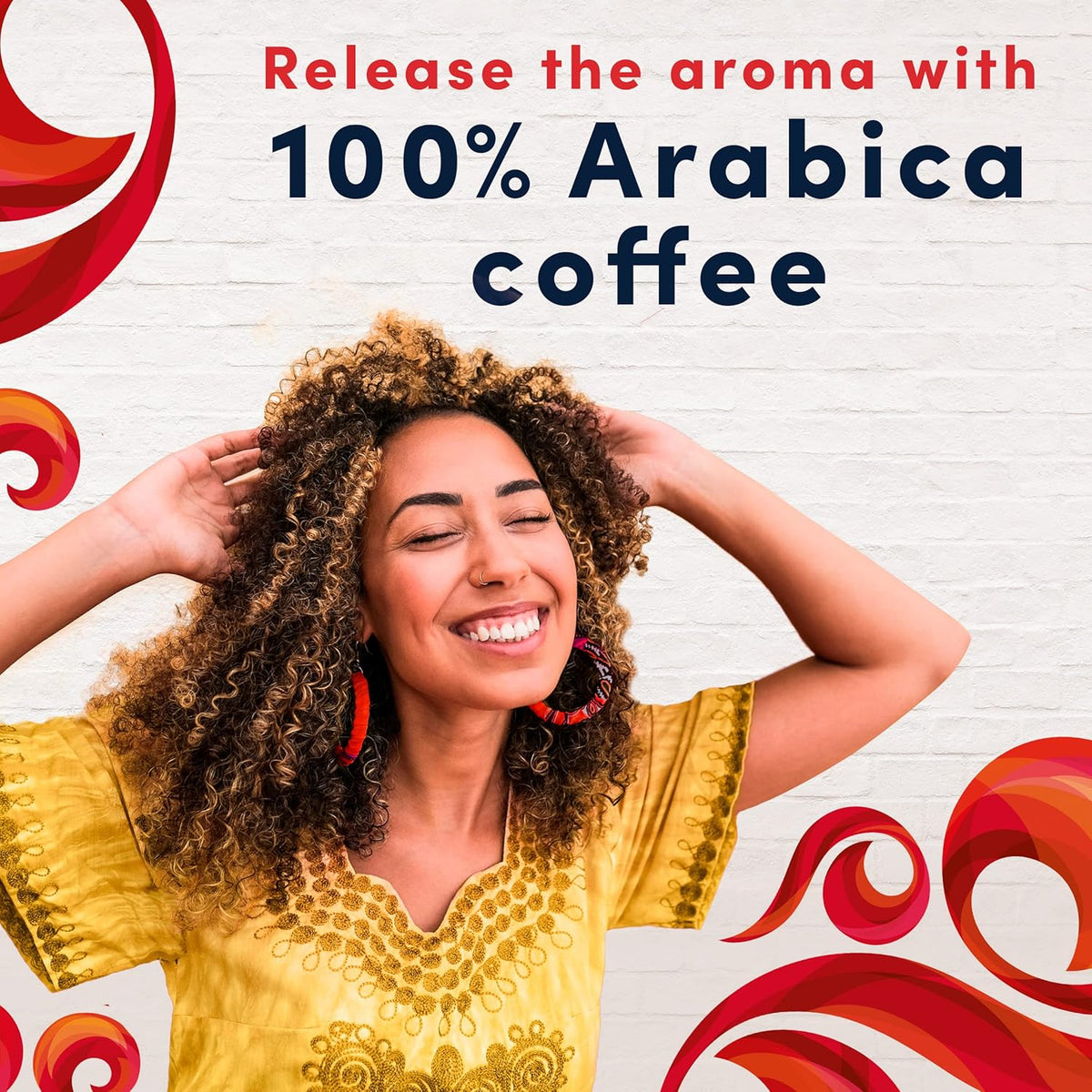 Gevalia House Blend Medium Roast 100% Arabica Ground Coffee, keto and low carb friendly, 20 oz bag