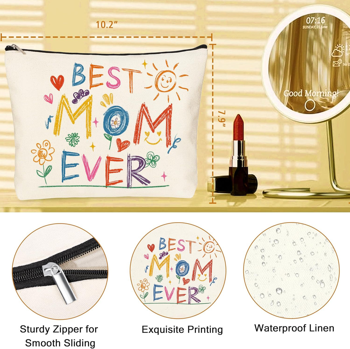 DOGMEM Mothers Day Gifts, Mom Birthday Gift Ideas Basket for Moms Mama Mother from Daughter Son Child, Mothers Day Gifts for Mom, New Moms Gift