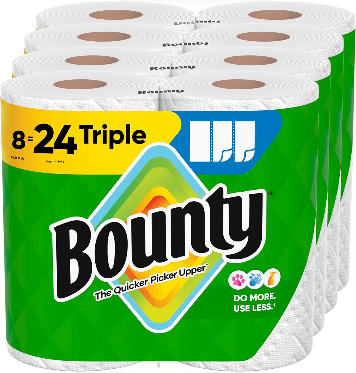Bounty Paper Towels, White - Zynora