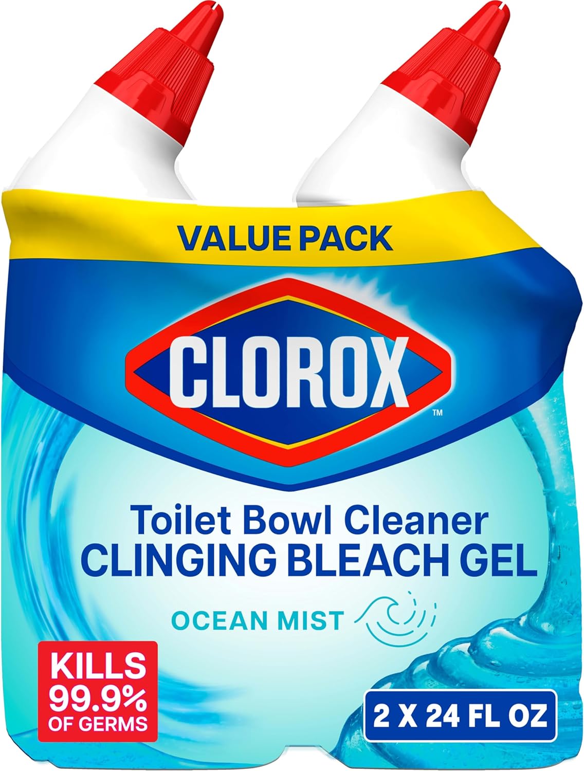 CLOROX Toilet Bowl Cleaner Clinging Bleach Gel - Zynora