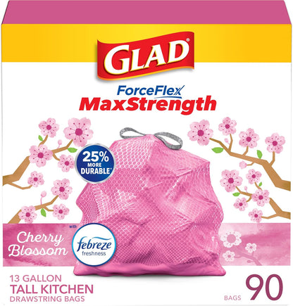 Glad Tall Kitchen Trash Bags 13 Gallon - Rayz Mart