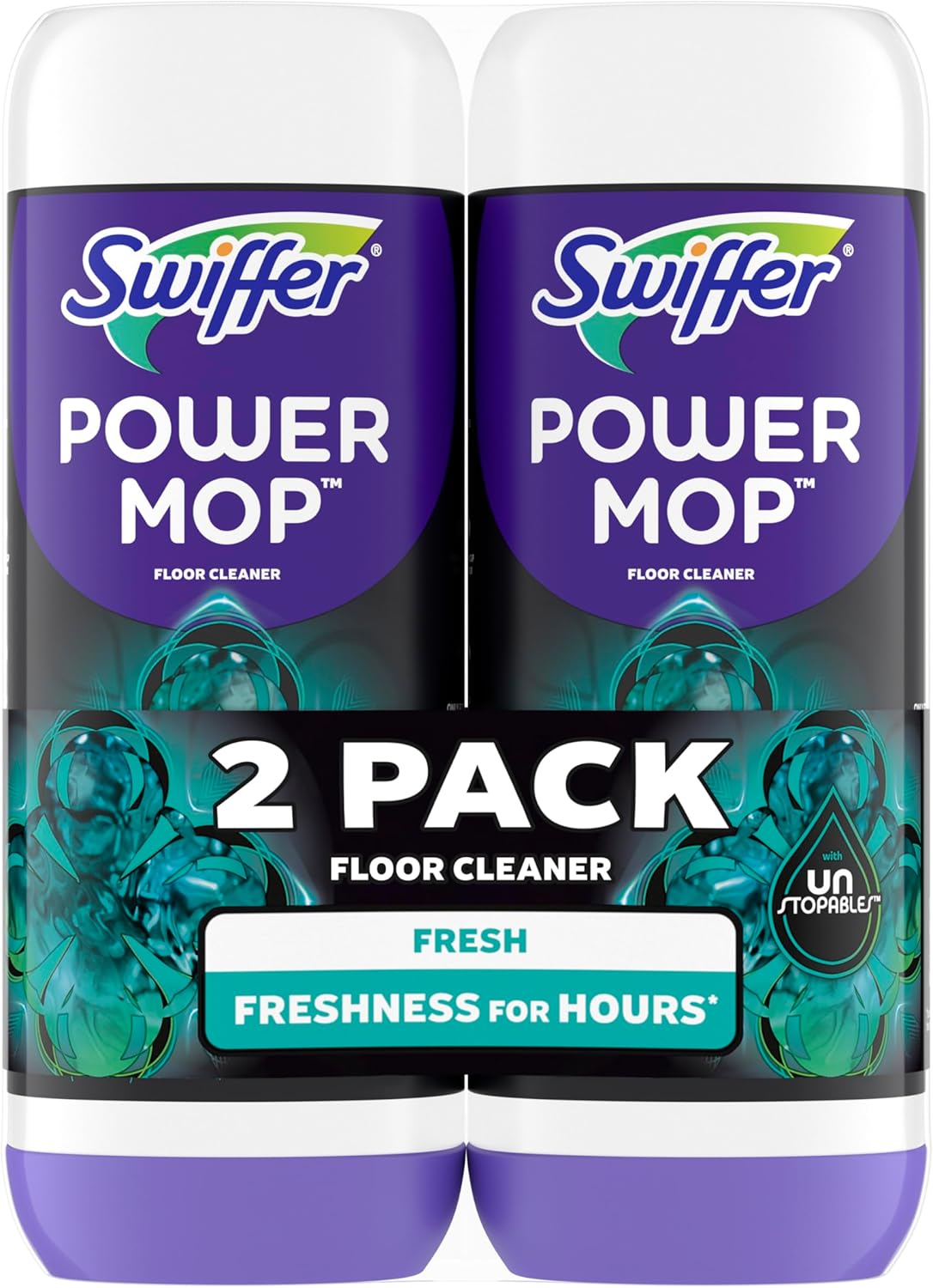Swiffer PowerMop Floor Cleaning Solution with Unstopables Fresh Scent - Zynora